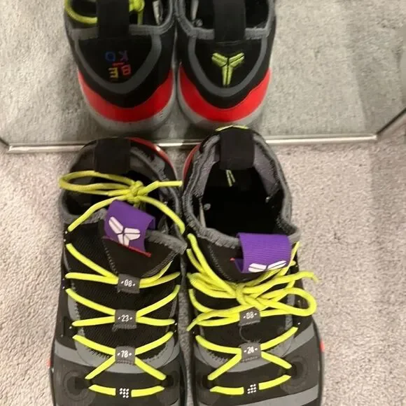 2018 NIKE AIR KOBE BRYANT AD EXODUS MAMBA CHAOS RACER BLACK [AV3555-003] 9.5